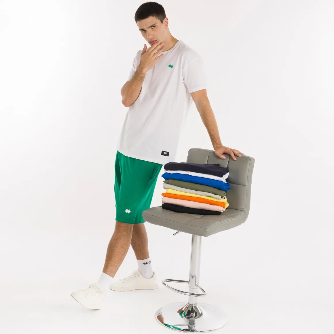 Bermuda en coton Essential SS25