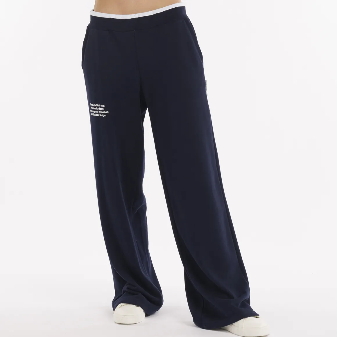 Pantalon palazzo en molleton pour femmes SS25