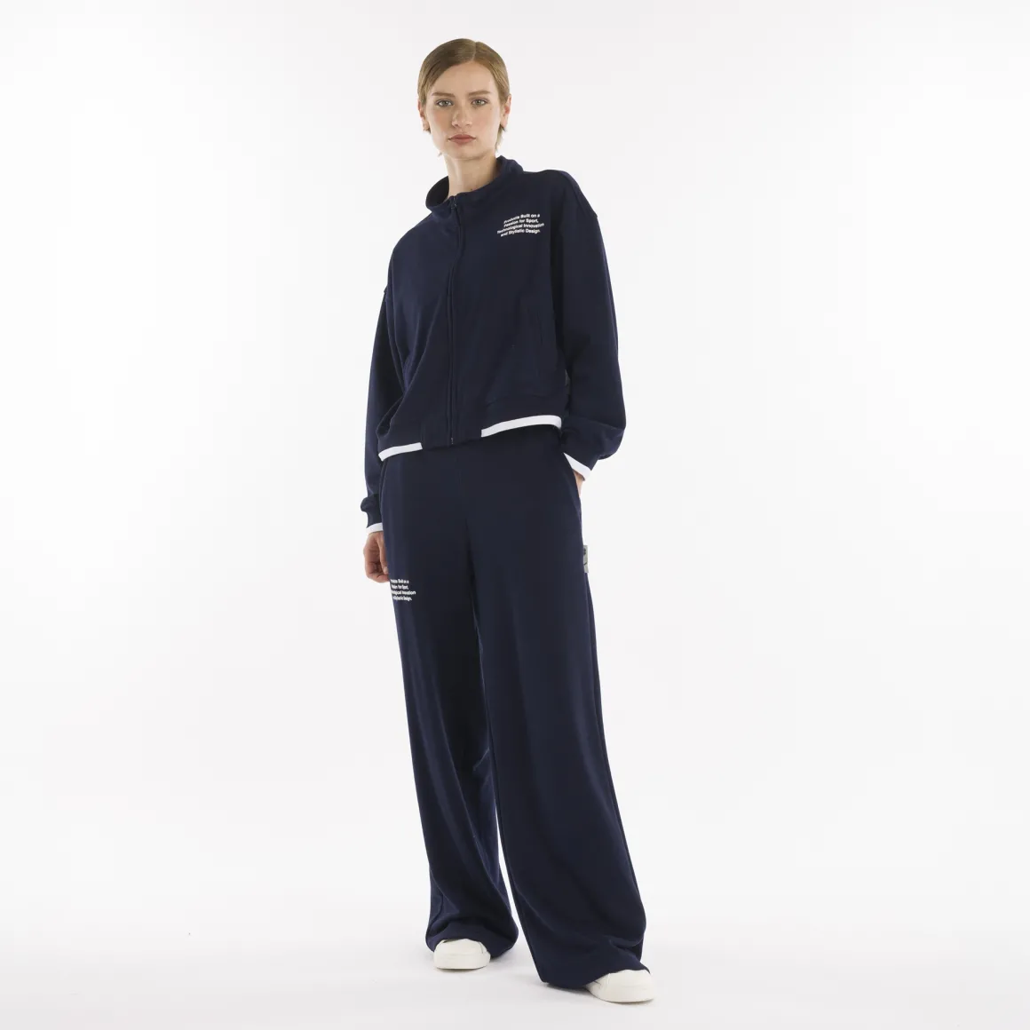 Pantalon palazzo en molleton pour femmes SS25