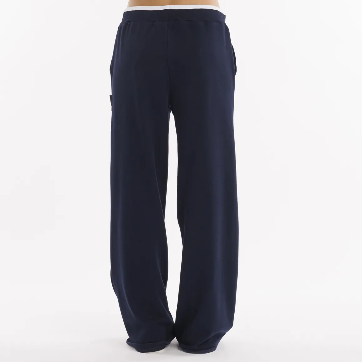 Pantalon palazzo en molleton pour femmes SS25