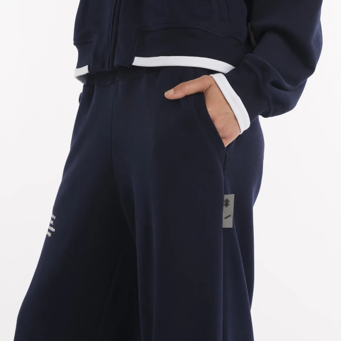Pantalon palazzo en molleton pour femmes SS25