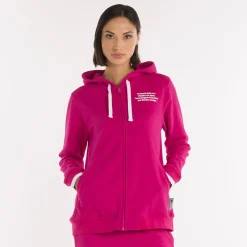 Sweat à capuche entièrement zippé pour femmes SS25