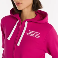 Sweat à capuche entièrement zippé pour femmes SS25