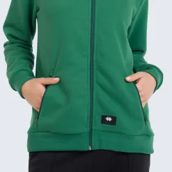 Sweat à Capuche Full Zip Logo 3D Femme