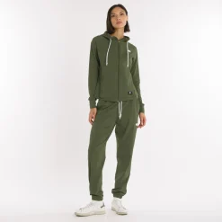 Sweat à capuche zippé pour femmes Essential SS25