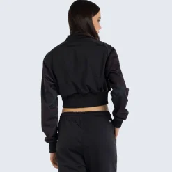 Sweat Crop Graphique Femme
