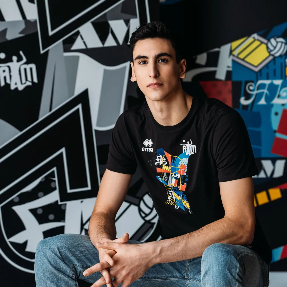 T-shirt Big 5 pour Alessandro Michieletto