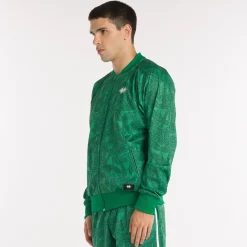 Veste bombardier en maille All Over